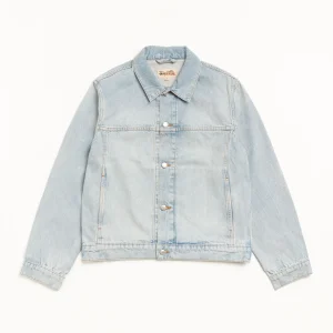 STUSSY TRUCKER JACKET DENIM