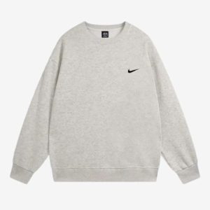 Stussy X Nike The Wide World Tribe White Crew Neck Shirt